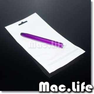 PURPLE Metal Stylus Touch Pen for ipod iphone 3G4G5G ipad 2 Cell 