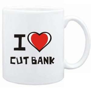  Mug White I love Cut Bank  Usa Cities