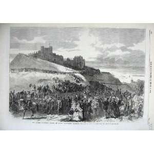 1867 Ta Army Review Dover Castle Hill Ship Sea Fine Art  