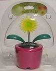 Solar PINK Gerber Daisy   Dancing solar power flower   NEW