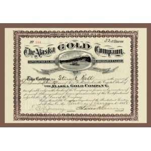 Exclusive By Buyenlarge The Alaska Gold Company 20x30 poster  