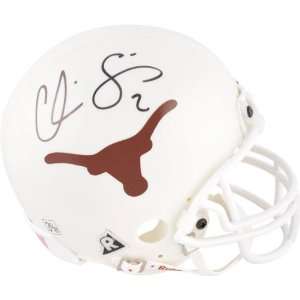 Chris Simms Texas Longhorns Autographed Mini Helmet
