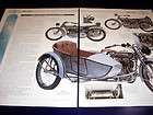   Davidson 1915 Model 11J, 1916 Model 16J, and Sidecar motorcycle ad