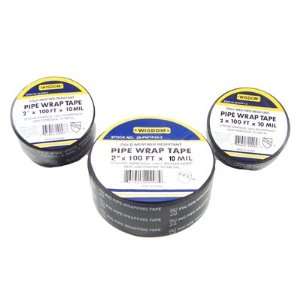  2 x 100 10 Mil Pipe Wrap Tape 3PACK