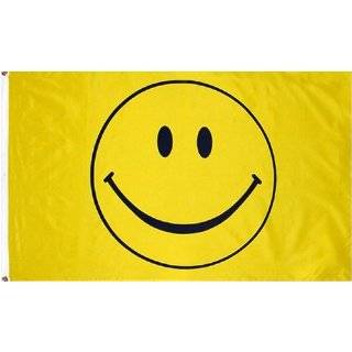  ATV Smiley Face Safety Flag 5/16 Pole with Mounting Bolt 