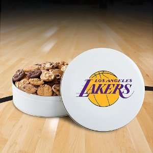  Mrs. Fields Los Angeles Lakers 54 Nibbler Cookie Tin 