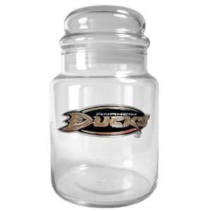  Anaheim Mighty Ducks 31oz. NHL Team Logo Glass Candy Jar 