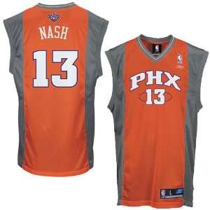 Reebok Phoenix Suns #13 Steve Nash Orange Replica Jersey  