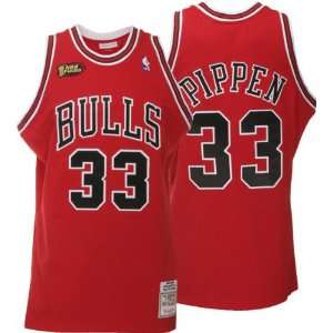   & Ness Authentic 1998 Road Chicago Bulls Jersey