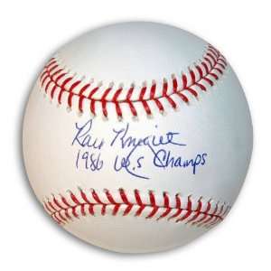 Ray Knight Autographed/Hand Signed Official MLB Baseball Inscribed 