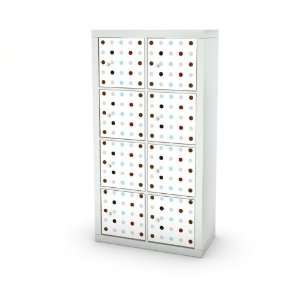  Polkadots Diamond Decal for IKEA Expedit Bookcase 4x2 