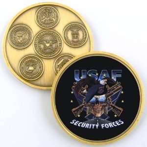  AIR FORCE SECURITY FORCES PHOTO CHALLENGE COIN YP458 