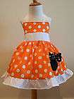 Girls Custom boutique Minnie Mouse Halter Dress Size from 12M to 6Y