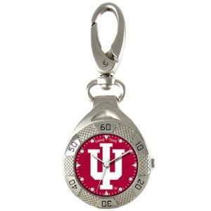 Indiana Hoosiers Game Time Grand Stand NCAA Clip On Watch  