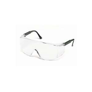 Tacoma Lightweight Safety Glasses, Coated Clear Lenses, Adj Temples 
