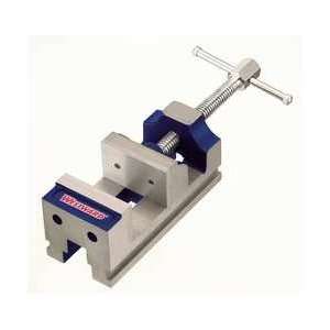 Westward 10D747 Drill Press Vise, Stationary, 4 In  