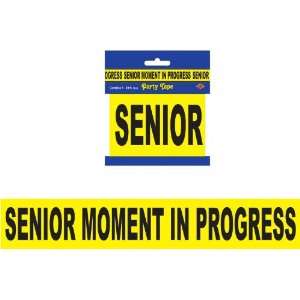  Senior Moment in Progress Party Tape   20 Toys & Games