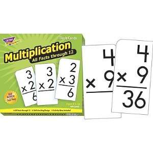 Multiplication 0 12 (all facts) Flash Cards Toys & Games