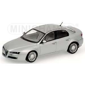  Alfa Romeo 159 2005 Silver 1/43 Scale Diecast Model Toys 
