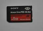 sony memory stick ms pro hg duo hx 8gb 30mb for psp and camera returns 