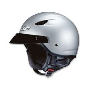  HJC CL 21M Half Helmet Small  Silver Automotive