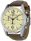   and Ross Vintage Original Cream Dial Automatic Chronograph Mens Watch