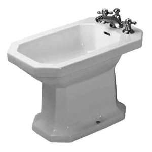   Floor standing bidet 1930, white, with 1 tap hole