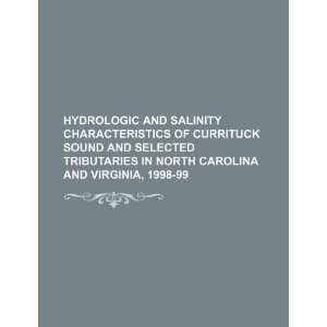  characteristics of Currituck Sound and selected tributaries in North 