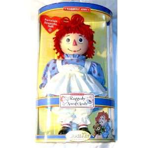  Raggedy Ann Brass Key Keepsakes Doll Toys & Games