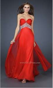 New Long Chiffon Sweetheart Evening Formal Prom Gown Dress Party 