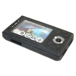   Silicone Case/Cover/Skin For Sony Ericsson W995   Black Electronics