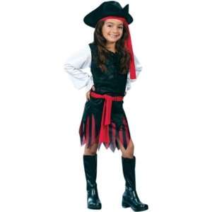 Childs Caribbean Pirate Costume (SizeLG 12 14) Toys 