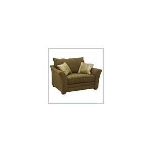   Jackson Furniture Alton Chair 1,2 in Brown and Sage Furniture & Decor