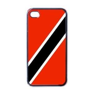  Trinidad And Tobago Flag Black Iphone 4   Iphone 4s Case 