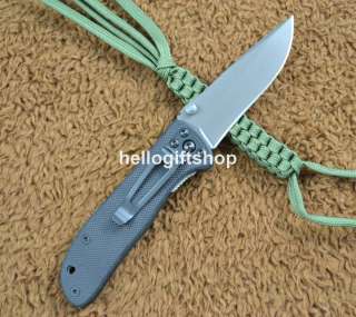 Sanrenmu GB8 707 G10 Handle Folding Knife