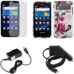   Screen Protector + Rapid Car Charger + Home Wall Charger for Samsung
