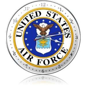  US Air Force Allied Military Clock   Garage Art Signs 
