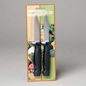   Straight and Serrated Stainless Steel Paring Knife