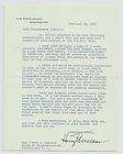 Harry Truman signed letter as President 1950, About the Wild West 