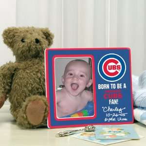  Chicago Cubs MLB Born To Be Ceramic Frame Sports 