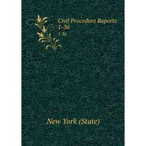  Civil Procedure Reports. 1 36 New York (State) Books