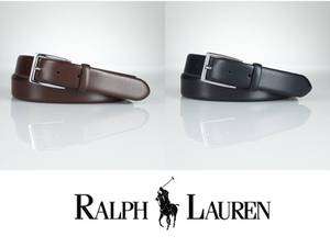 Ralph Lauren Polo Leather Belt Size 32 34 36 38 40 Black , Brown 
