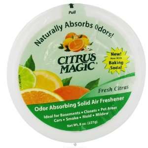 Citrus Magic Solid Air Freshener Odor Absorbing Fresh Citrus   8 Oz 