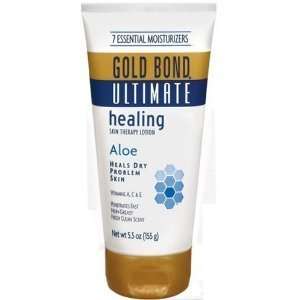 Gold Bond Ultimate Skin Therapy Lotion, Healing, Aloe, 3.5 Oz (Pack of 