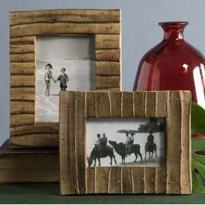  Mango Wood Picture 5x7 Frame   Set of 2