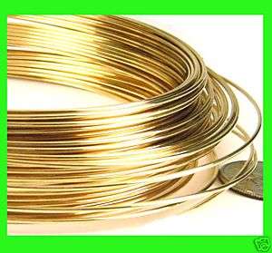 24 gauge Gold Filled Round beading wire 5 ft Dead Soft  