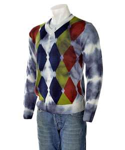 B52 Mens Argyle Sweater  