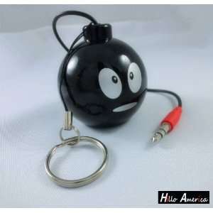 Hillo Mini Bomb Speaker, Vibration Bass ,3.5mm Stereo Inputjack, USB 