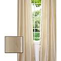 Mayfair Cream Cotton 106 inch Damask Curtain Panel  