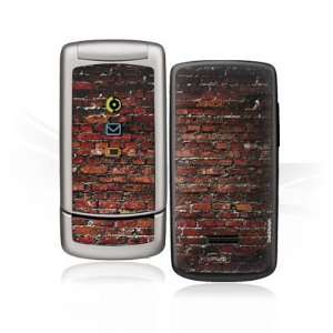  Design Skins for Motorola W220   Old Wall Design Folie 